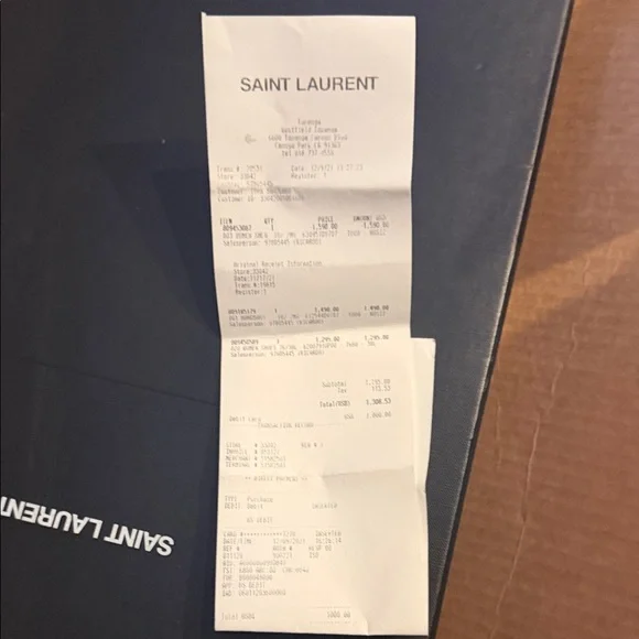 Saint Laurent Brown Heeled Boots - Picture 8 of 10